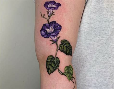 morning glory tattoo